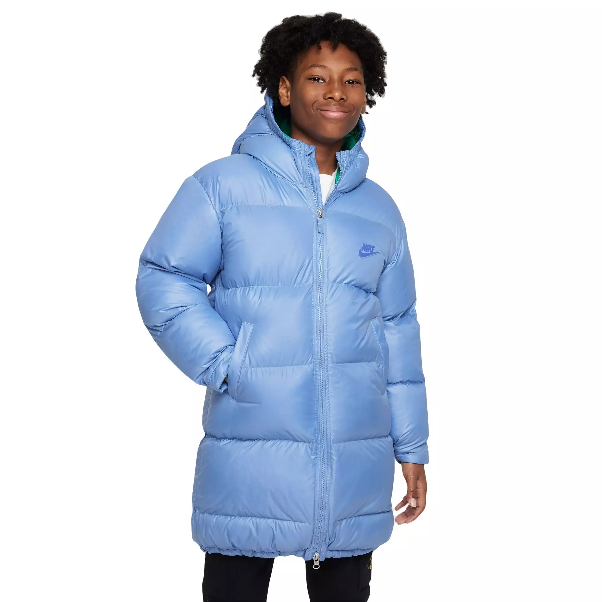 Synthetic fill outlet parka